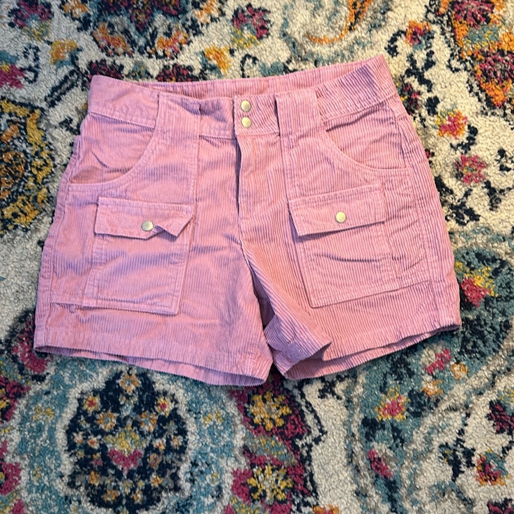 Urban Outfitters corduroy cargo shorts